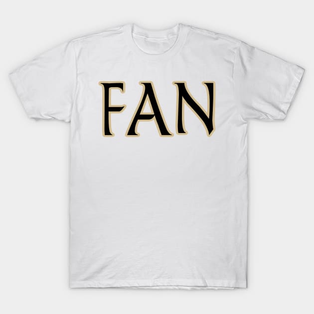 NOLA LYFE New Orleans Football SUPER FAN!!! T-Shirt by OffesniveLine